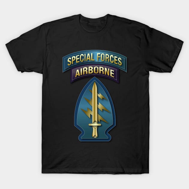 SOF - Special Forces - SSI  V1 T-Shirt by twix123844